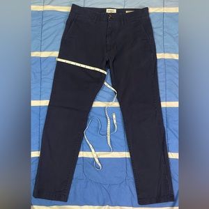 Goodfellow & Co Mens Slim Hennepin Chino 32x30 - Navy Blue